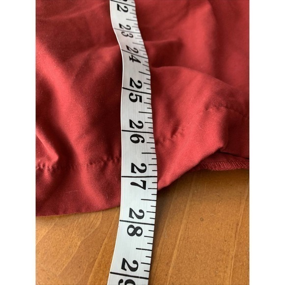 Adidas Vtg Climaproof Wind Pullover Convertible Sleeve Y2K Maroon Red L - Picture 8 of 8